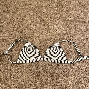Hollister stripe bikini top